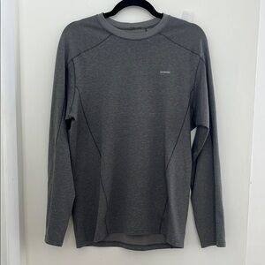 Patagonia Gray Capilene Midweight Long Sleeve Shirt